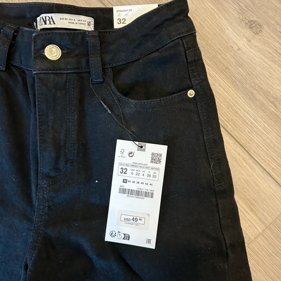 NWT Zara black jeans - Picture 2 of 5